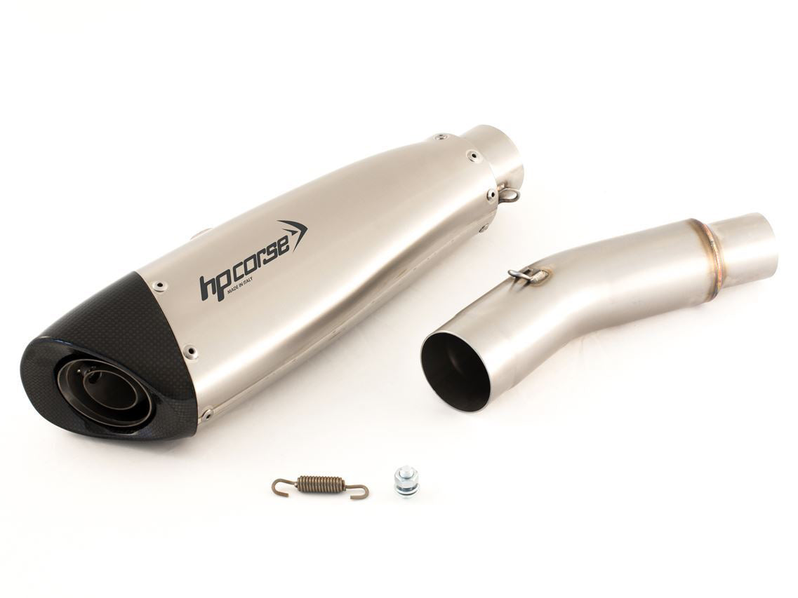 HP CORSE Kawasaki Z750 (07/12) Slip-on Exhaust "Evoxtreme Satin" (racing only)