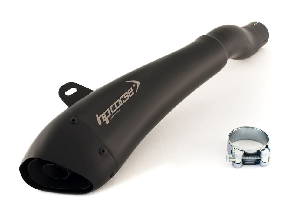 HP CORSE Suzuki GSX-R600 / GSX-R750 (08/10) Slip-on Exhaust "Hydroform Black" (EU homologated)