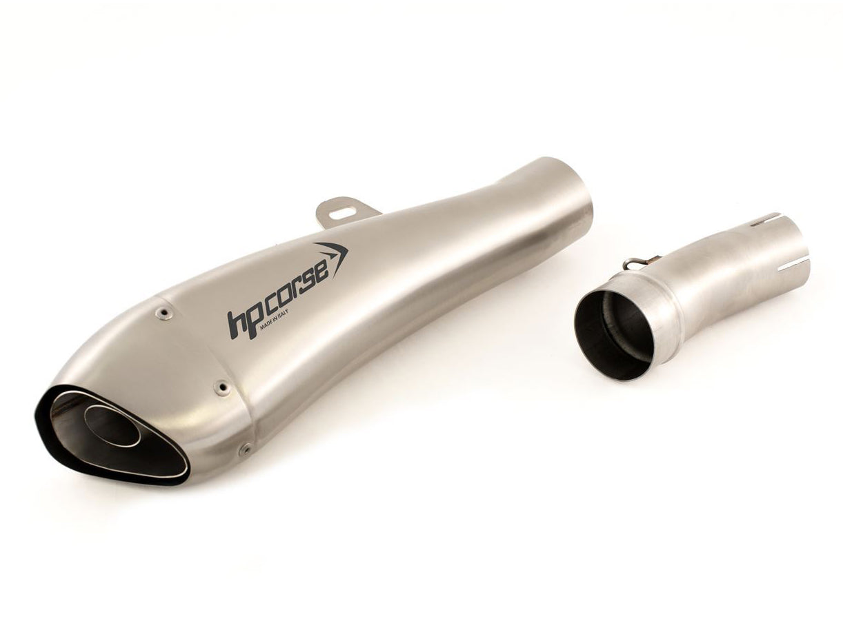 HP CORSE Suzuki GSX-R600 / GSX-R750 (08/10) Slip-on Exhaust "Hydroform Satin" (EU homologated)