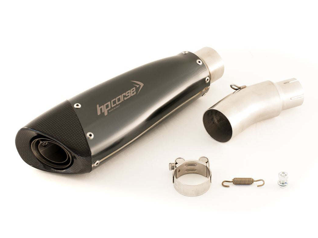 HP CORSE Triumph Street Triple (13/16) Slip-on Exhaust "Evoxtreme Black" (EU homologated)