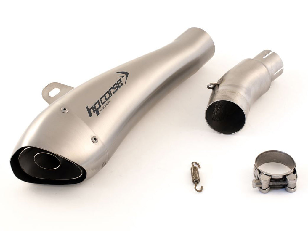 HP CORSE Triumph Street Triple (13/16) Slip-on Exhaust "Hydroform Satin" (EU homologated)