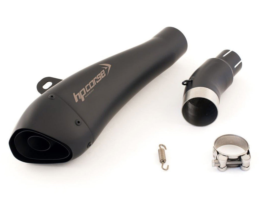 HP CORSE Triumph Street Triple (13/16) Slip-on Exhaust "Hydroform Black" (EU homologated)