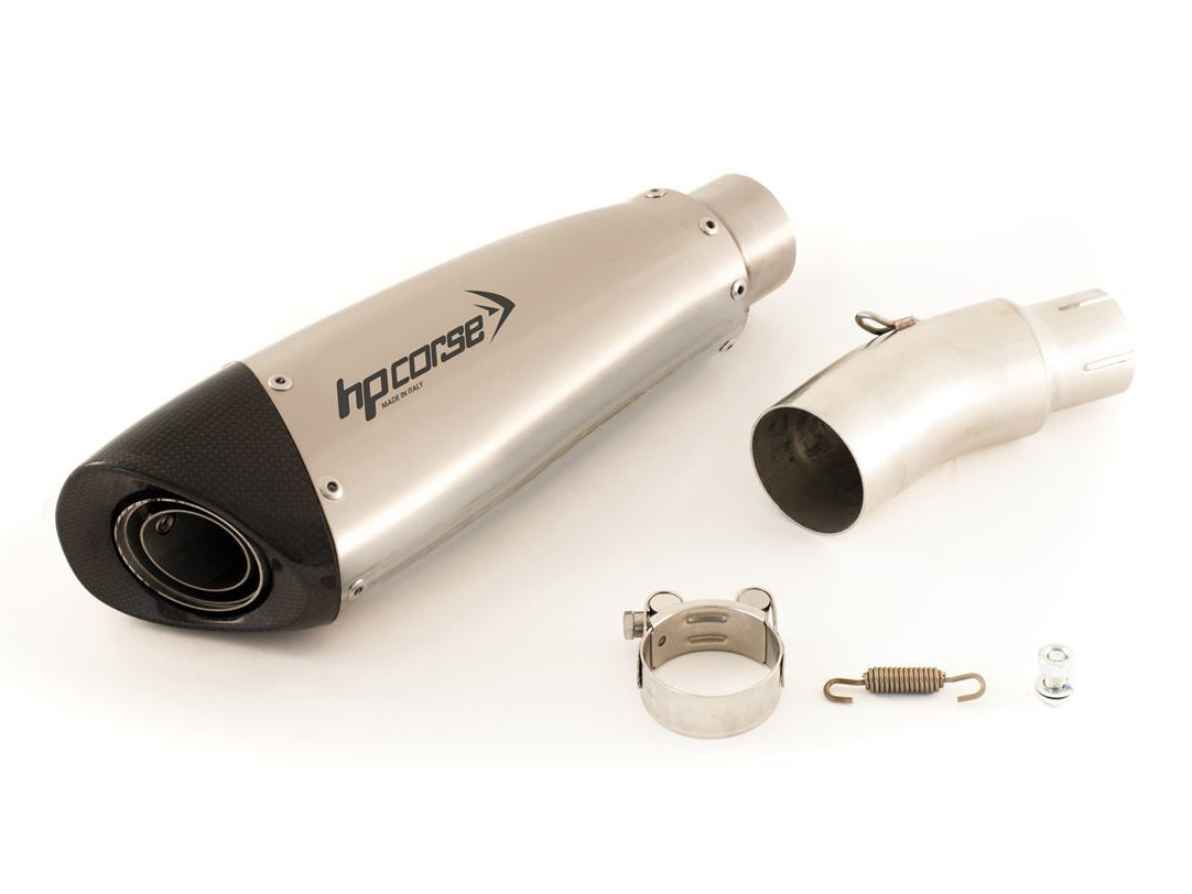 HP CORSE Triumph Street Triple (13/16) Slip-on Exhaust "Evoxtreme Satin" (EU homologated)