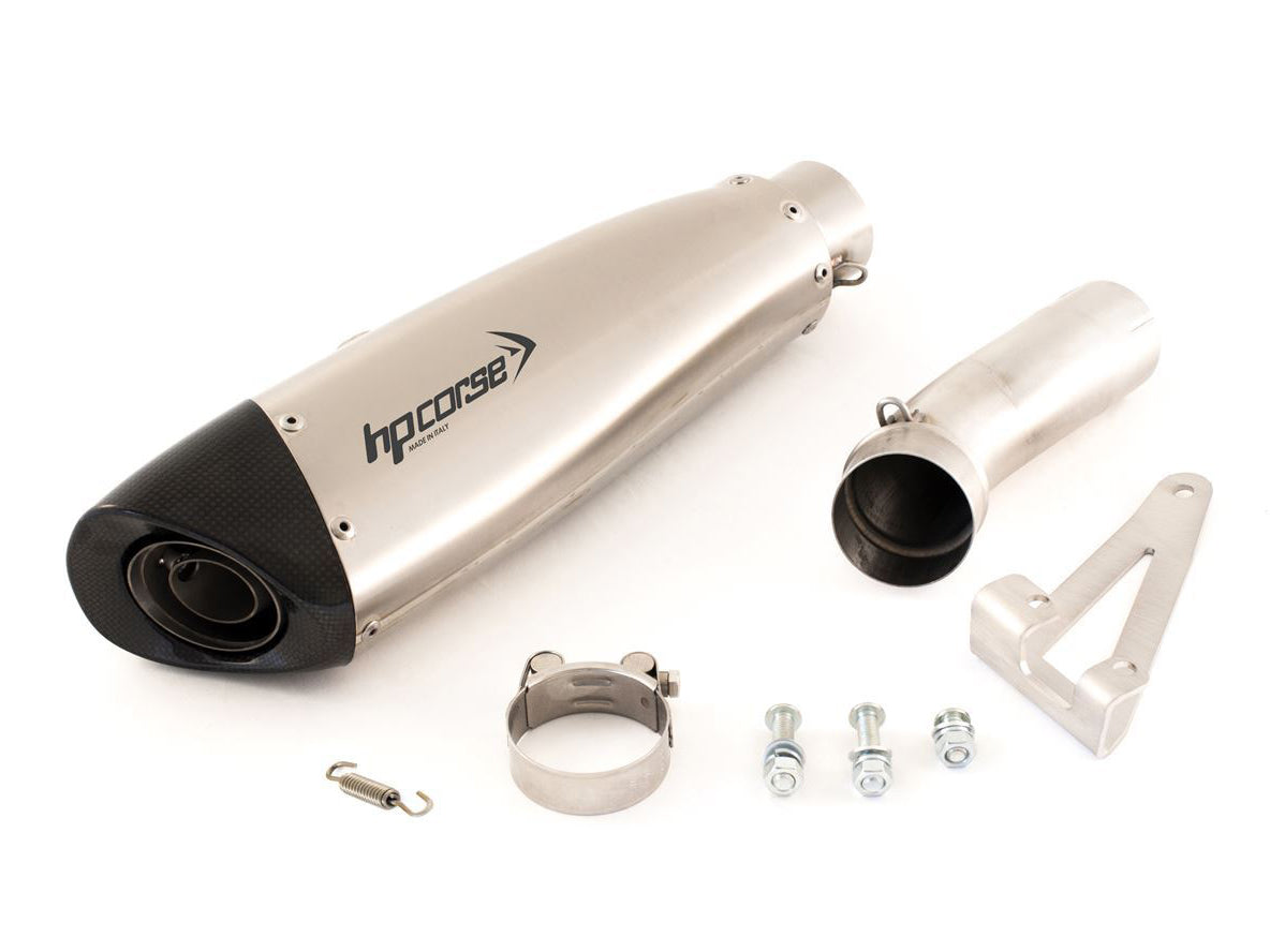 HP CORSE Triumph Speed Triple (16/17) Slip-on Exhaust "Evoxtreme Satin" (racing)