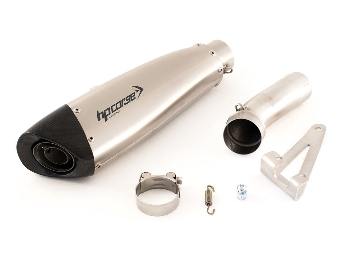 HP CORSE Triumph Speed Triple 1050 (11/15) Slip-on Exhaust "Evoxtreme Satin" (EU homologated)