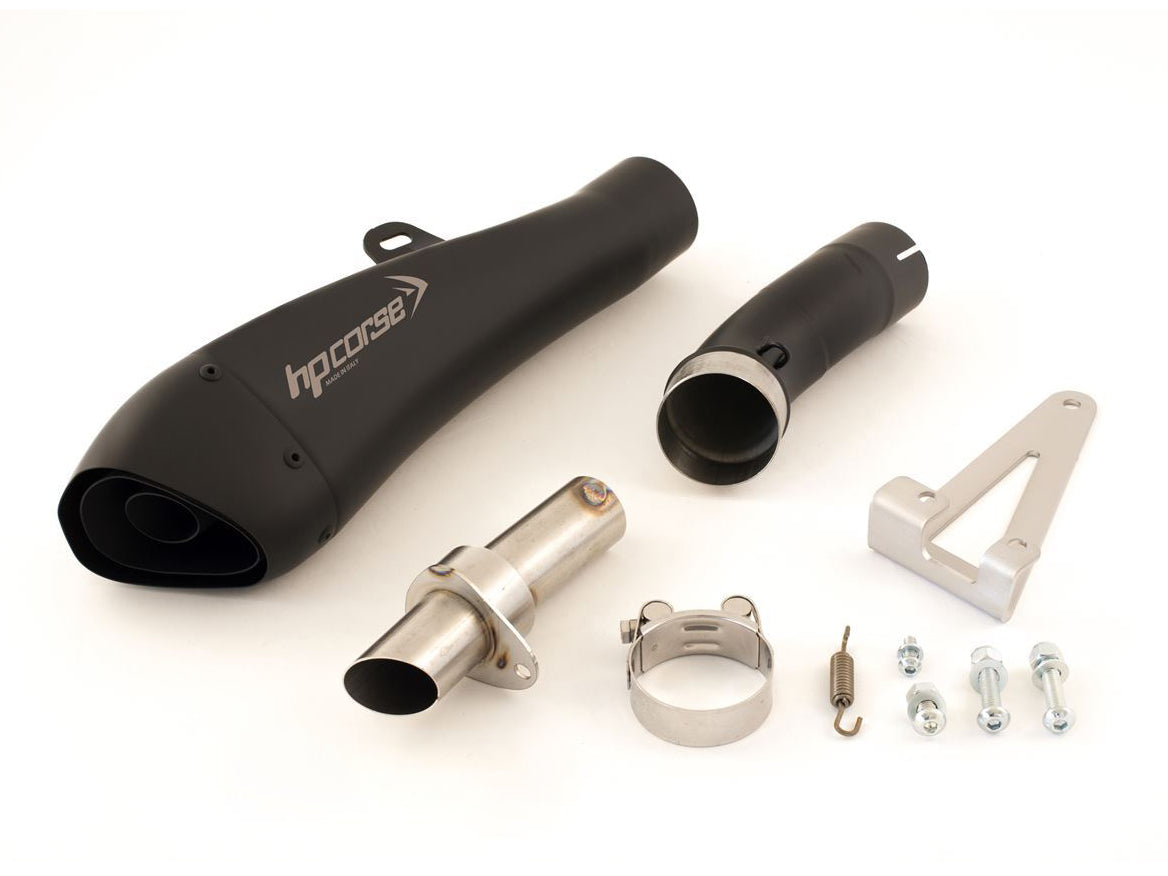 HP CORSE Triumph Speed Triple 1050 (11/15) Slip-on Exhaust "Hydroform Black" (EU homologated)