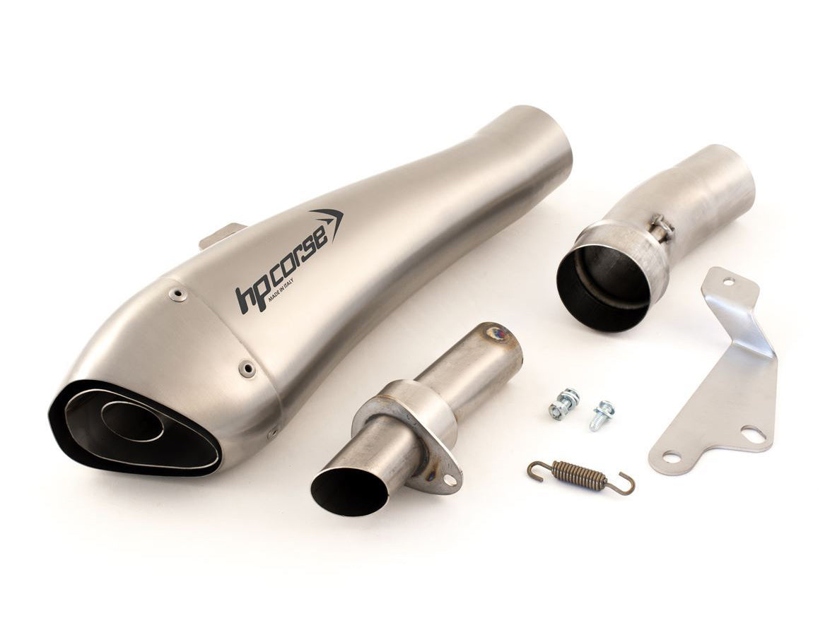 HP CORSE Triumph Speed Triple 1050 (08/10) Slip-on Exhaust "Hydroform Satin" (EU homologated)