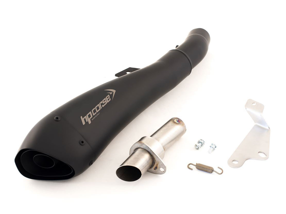 HP CORSE Triumph SPEED TRIPLE 1050 (08/10) Slip-on Exhaust "Hydroform Black" (EU homologated)