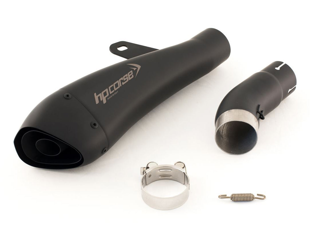 HP CORSE Yamaha FZ8 Fazer Slip-on Exhaust "Hydroform Black" (EU homologated)