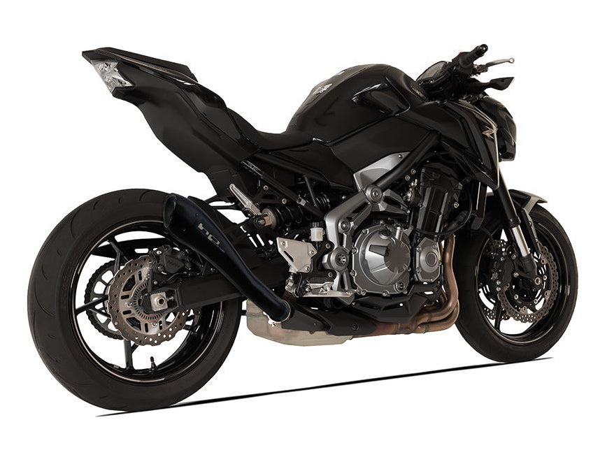 HP CORSE Kawasaki Z900 (17/19) Slip-on Exhaust "Hydroform Black" (EU homologated)