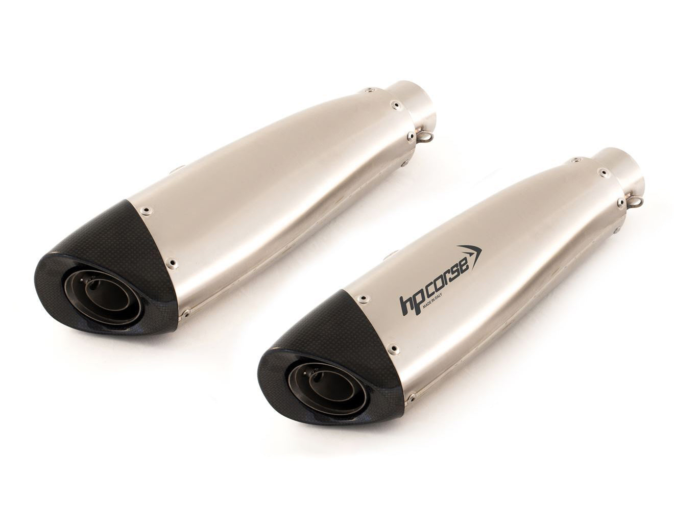 HP CORSE Triumph Speed Triple 1050 (11/15) Dual Slip-on Exhaust "Evoxtreme Satin" (EU homologated)