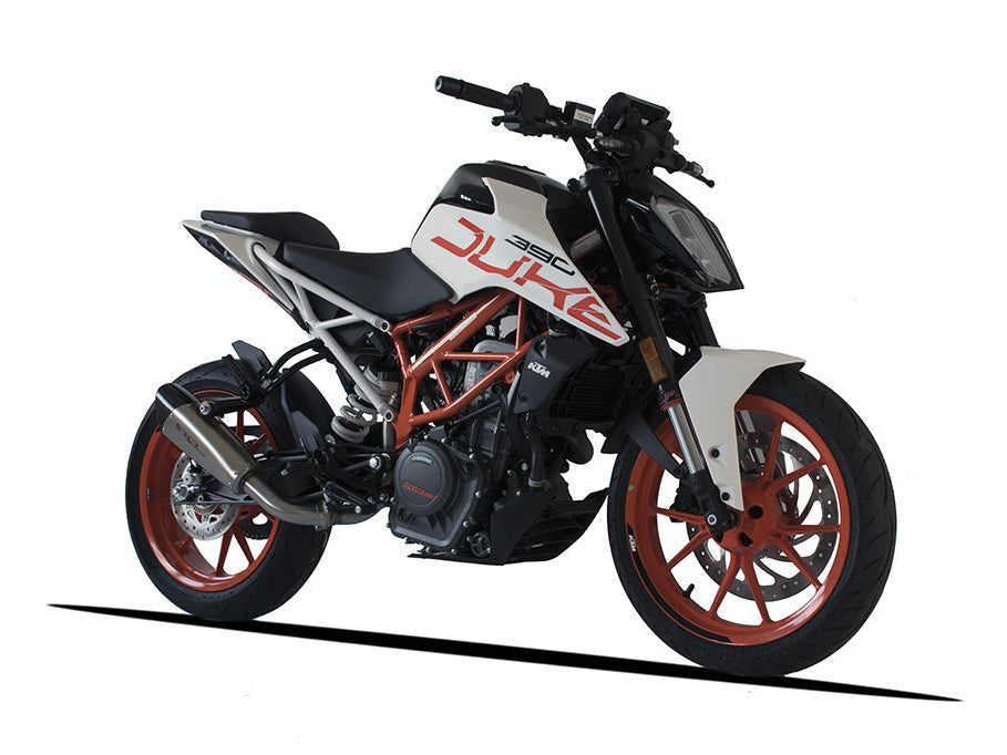 HP CORSE KTM 390 Duke (13/16) Slip-on Exhaust "Evoxtreme Satin" (racing)