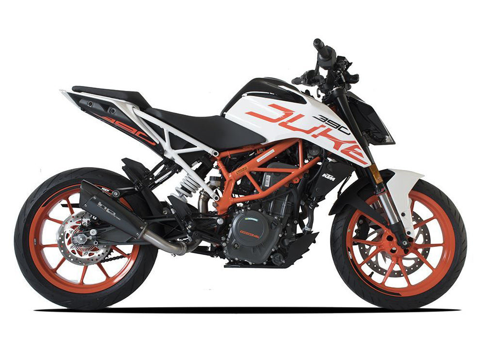 HP CORSE KTM 390 Duke (13/16) Slip-on Exhaust "Evoxtreme Black" (racing)