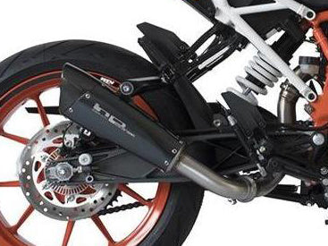 HP CORSE KTM 390 Duke (13/16) Slip-on Exhaust "Evoxtreme Black" (racing)