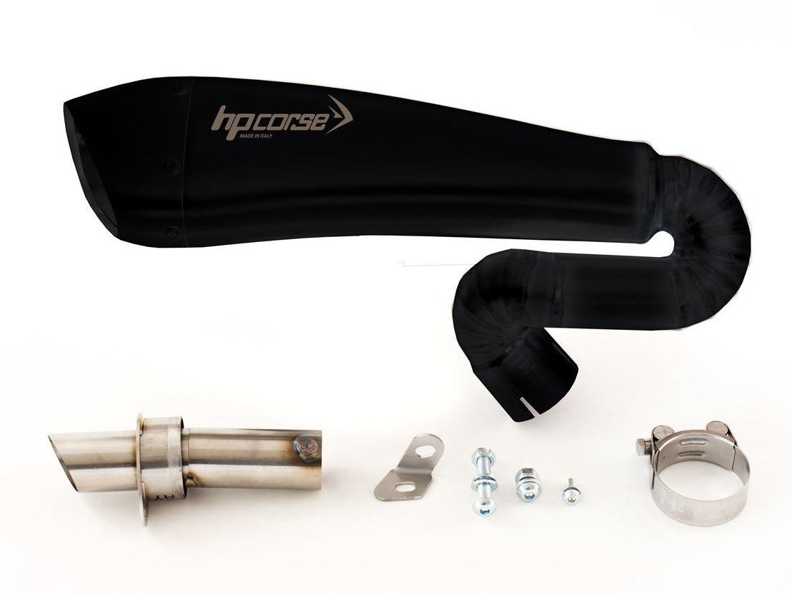 HP CORSE Honda VFR800X Crossrunner (11/14) Slip-on Exhaust "Hydroform Black" (EU homologated)