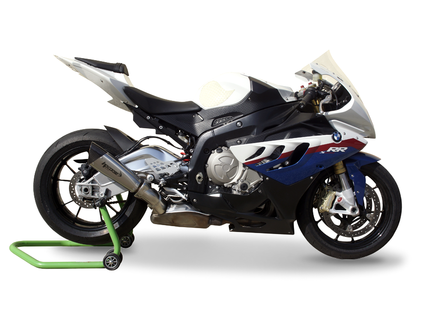 HP CORSE BMW S1000RR (09/14) Slip-on Exhaust "Evoxtreme Satin" (EU homologated)