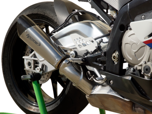 HP CORSE BMW S1000RR (09/14) Slip-on Exhaust "Evoxtreme Satin" (EU homologated)