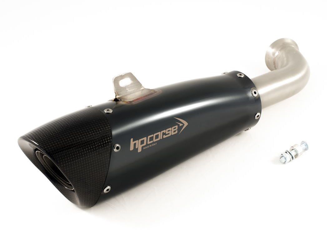 HP CORSE KTM 390 Duke (13/16) Slip-on Exhaust "Evoxtreme Black" (racing)