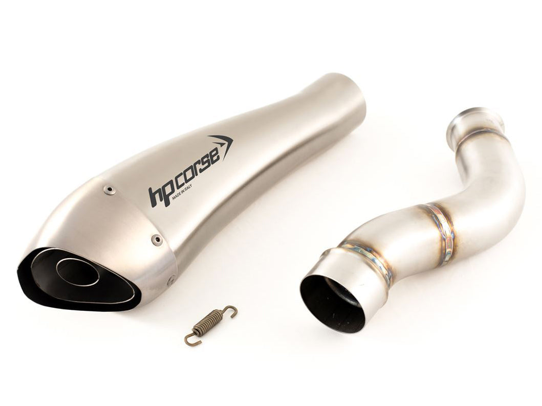 HP CORSE Triumph STREET TRIPLE 765 Slip-on Exhaust "Hydroform Satin" (racing)