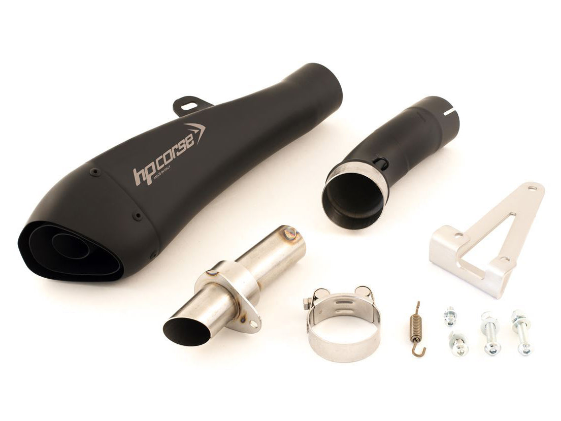 HP CORSE Triumph Speed Triple (16/17) Slip-on Exhaust "Hydroform Black" (racing)