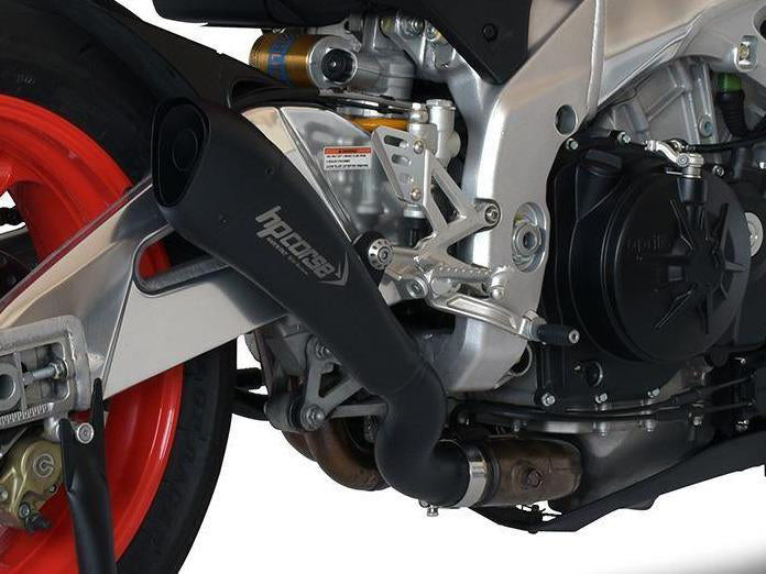 HP CORSE Aprilia Tuono V4 (15/16) Slip-on Exhaust "Hydroform Black" (racing)