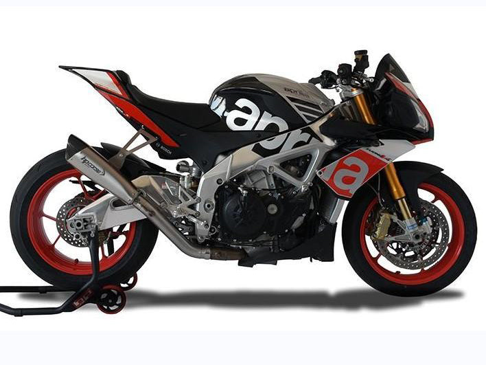 HP CORSE Aprilia Tuono V4 (15/16) Slip-on Exhaust "Evoxtreme 310 Satin" (racing)