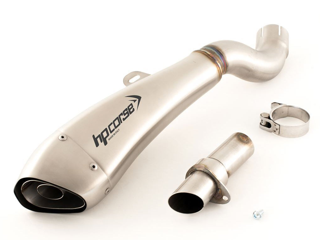 HP CORSE Aprilia Tuono V4 (15/16) Slip-on Exhaust "Hydroform Satin" (racing)