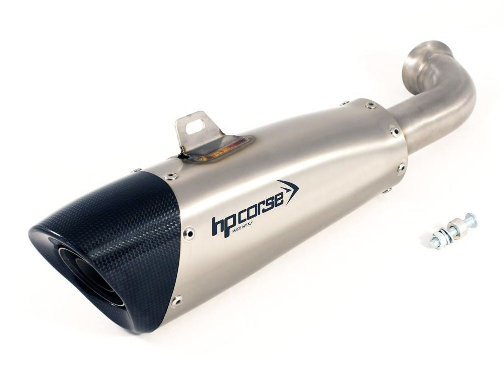 HP CORSE KTM 390 Duke (13/16) Slip-on Exhaust "Evoxtreme Satin" (racing)