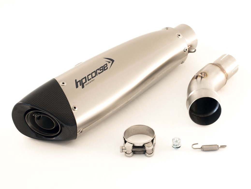 HP CORSE Honda CB600F Hornet (07/13) Slip-on Exhaust "Evoxtreme Satin" (EU homologated)