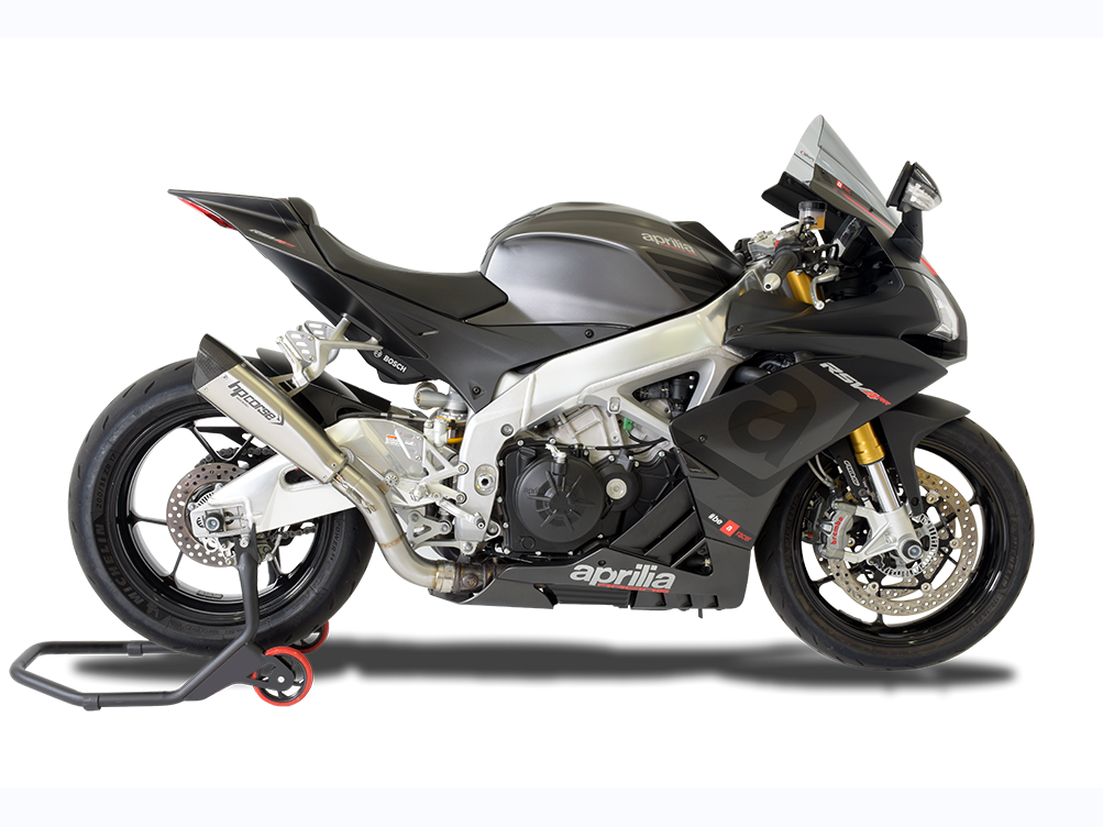 HP CORSE Aprilia RSV4 (15/16) Slip-on Exhaust "Evoxtreme 310 Satin" (racing)