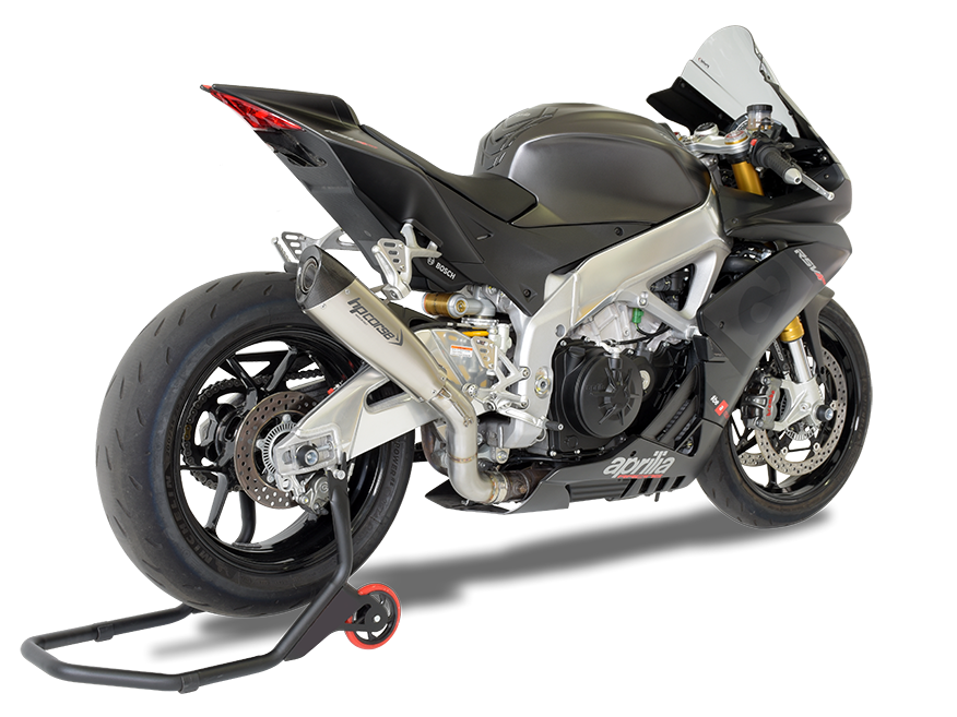 HP CORSE Aprilia RSV4 (15/16) Slip-on Exhaust "Evoxtreme 310 Satin" (racing)