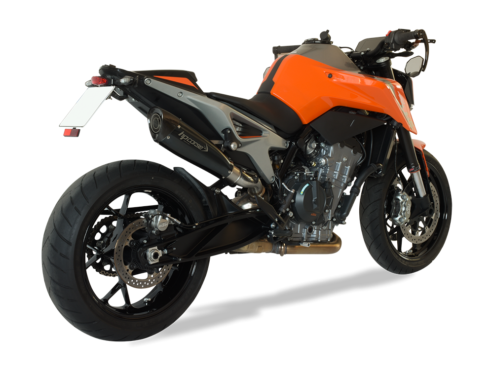 HP CORSE KTM 790 / 890 Duke Slip-on Exhaust "Evoxtreme Black" (EU homologated)