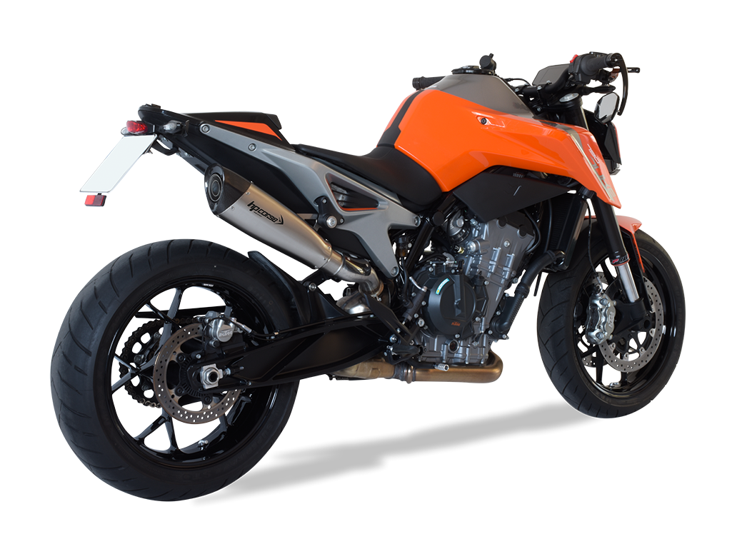 HP CORSE KTM 790 / 890 Duke Slip-on Exhaust "Evoxtreme Satin" (EU homologated)