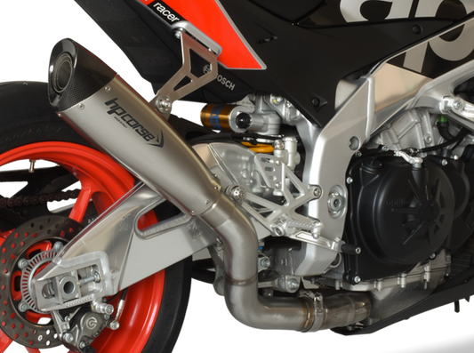 HP CORSE Aprilia RSV4 / Tuono V4 (17/18) Slip-on Exhaust "Evoxtreme 310 Titanium" (racing)