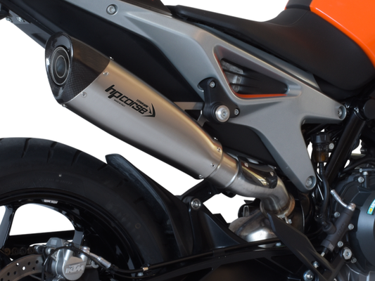 HP CORSE KTM 790 / 890 Duke Slip-on Exhaust "Evoxtreme Titanium" (EU homologated)