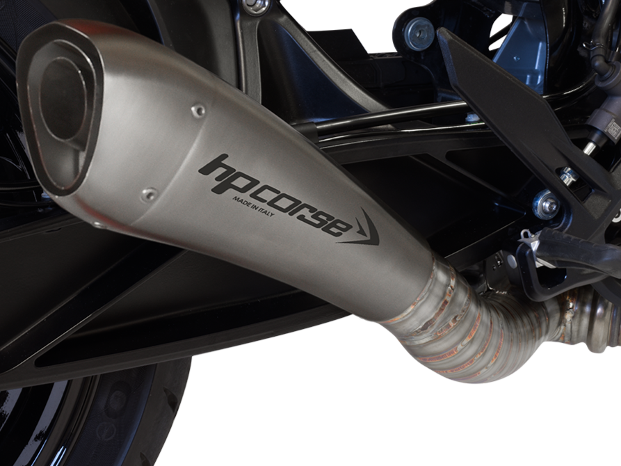 HP CORSE KTM 790 / 890 Duke Slip-on Exhaust "Hydroform Short Satin" (racing)