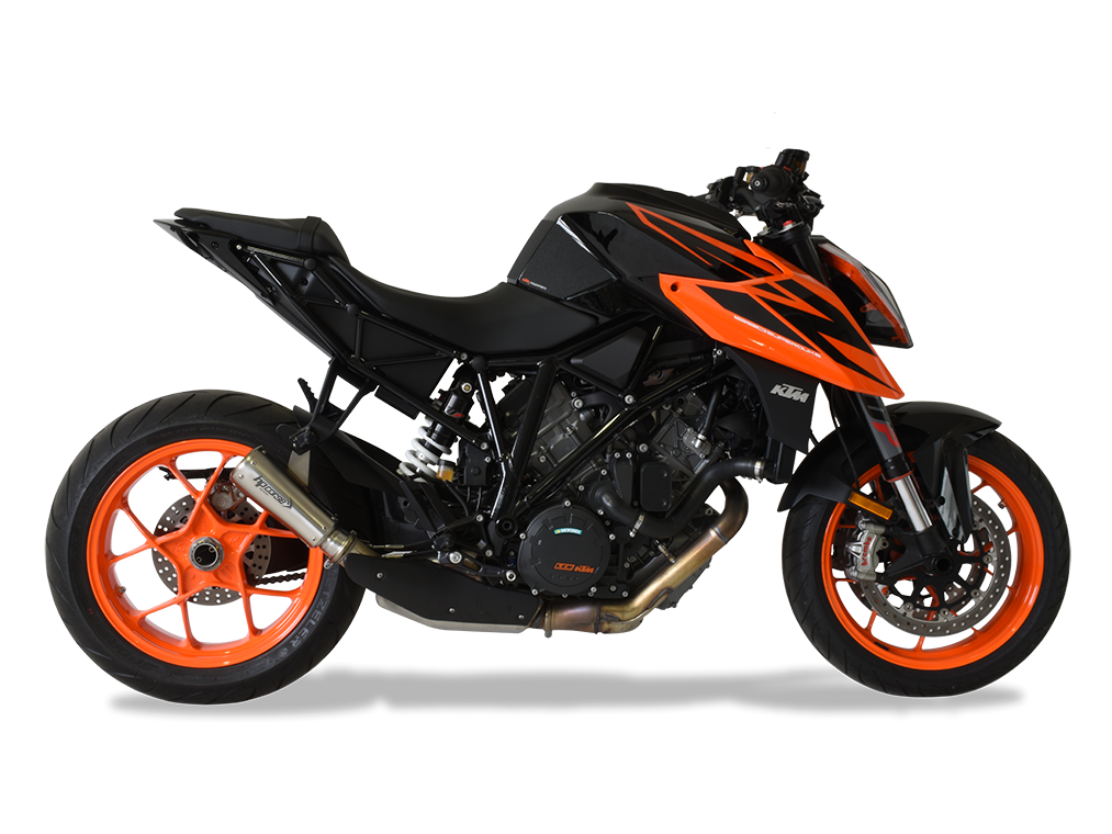 HP CORSE KTM 1290 Super Duke R (2017 – ) Slip-on Exhaust "GP-07 Satin" (racing only)