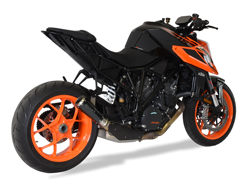 HP CORSE KTM 1290 Super Duke R (2017 – ) Slip-on Exhaust "GP-07 Black" (racing only)