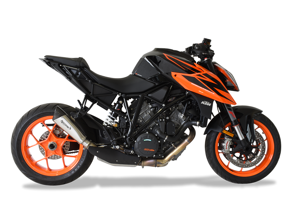 HP CORSE KTM 1290 Super Duke R (2017 – ) Slip-on Exhaust "Evoxtreme Titanium" (racing only)