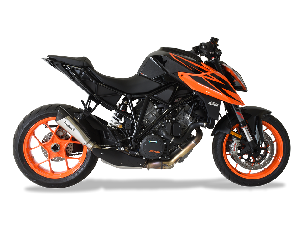 HP CORSE KTM 1290 Super Duke R (2017 – ) Slip-on Exhaust "Evoxtreme Satin" (racing only)