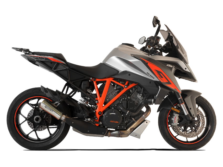 HP CORSE KTM 1290 Super Duke GT Slip-on Exhaust "GP-07 Satin" (racing)