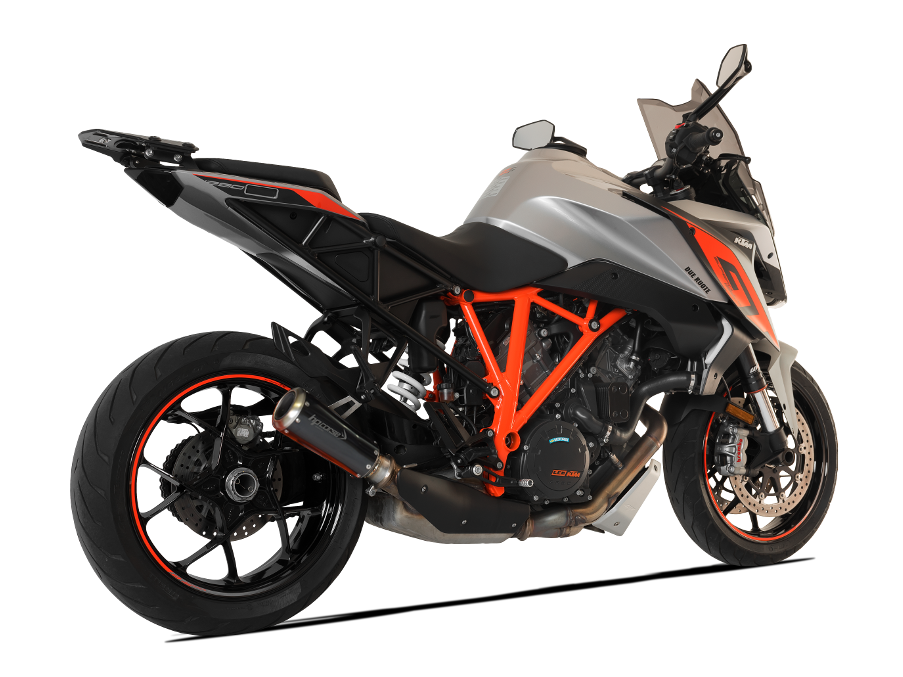 HP CORSE KTM 1290 Super Duke GT Slip-on Exhaust "GP-07 Black" (racing)