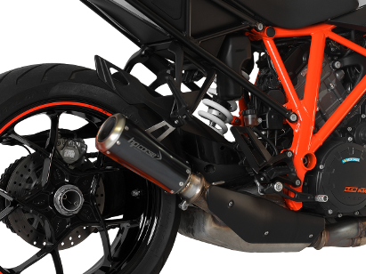 HP CORSE KTM 1290 Super Duke GT Slip-on Exhaust "GP-07 Black" (racing)