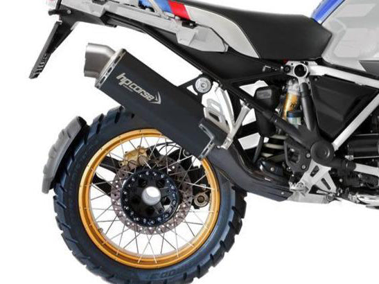 HP CORSE BMW R1250GS Slip-on Exhaust "4-Track R Black" (EU homologated)