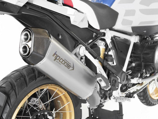 HP CORSE BMW R1250GS Slip-on Exhaust "SPS Carbon Titanium" (EU homologated)