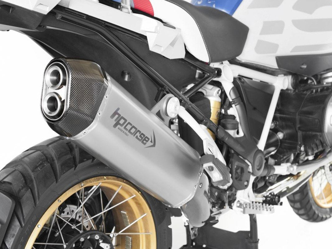 HP CORSE BMW R1250GS Slip-on Exhaust "SPS Carbon Satin" (EU homologated)