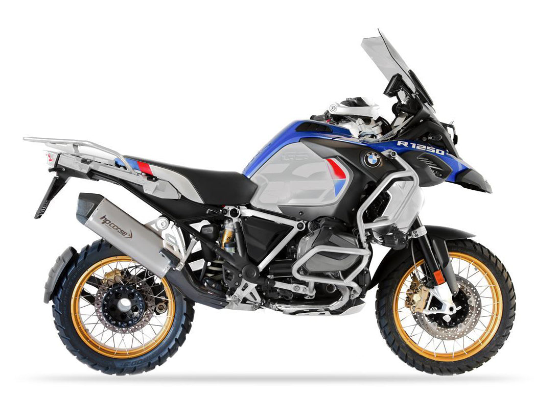 HP CORSE BMW R1250GS Slip-on Exhaust "SPS Carbon Satin" (EU homologated)