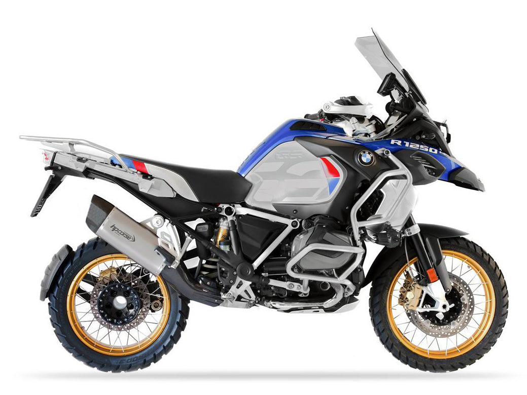 HP CORSE BMW R1250GS Slip-on Exhaust "SP-3 Carbon Short Titanium" (EU homologated)