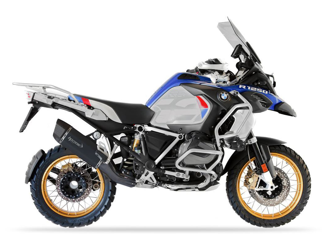 HP CORSE BMW R1250GS Slip-on Exhaust "SP-3 Carbon Short Black" (EU homologated)