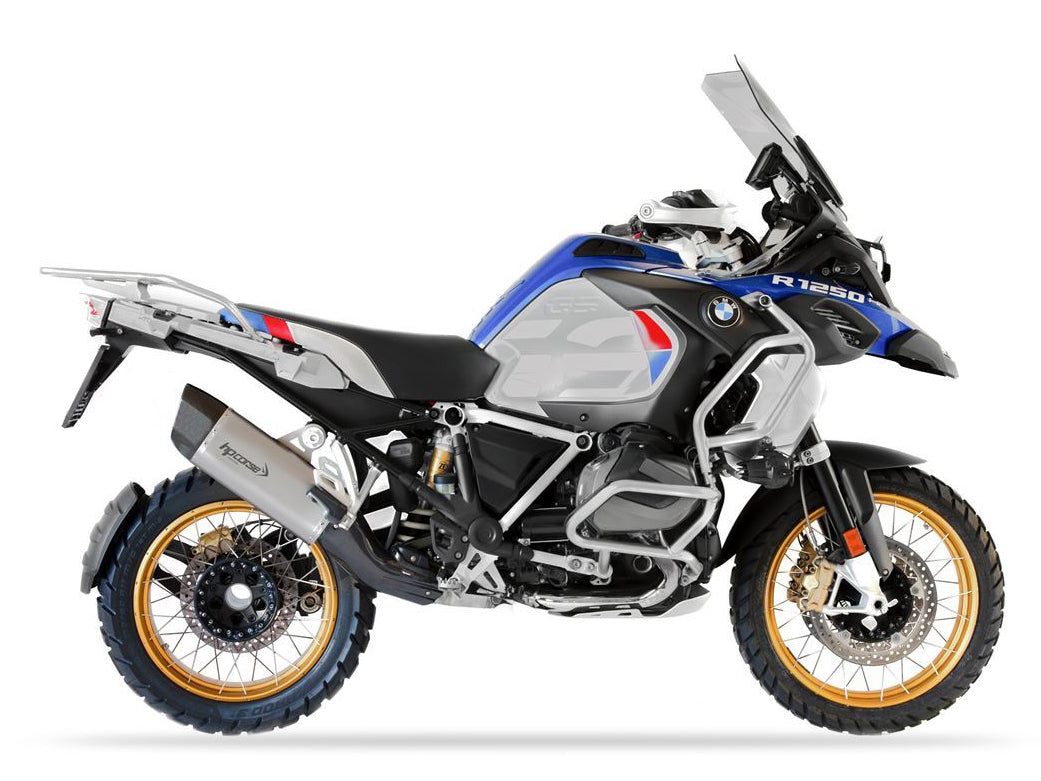 HP CORSE BMW R1250GS Slip-on Exhaust "SP-3 Carbon Short Satin" (EU homologated)